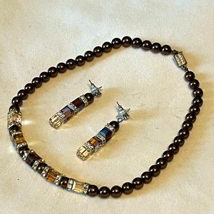 Vintage costume jewelry set